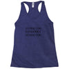 dad in binary code Racerback Tank
