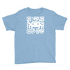 space alien qr code Youth Tee