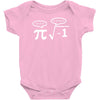 be rational get real nerdy geek pi nerd Baby Onesie