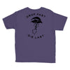drop fast die last back Youth Tee