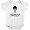prepared for diaper Baby Onesie