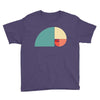 fibonacci golden ratio colorful Youth Tee
