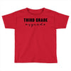 third grade squad Toddler T-shirt