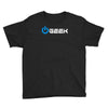 geek' (power on button) Youth Tee
