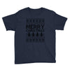 ugly merry christmas Youth Tee