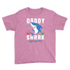 daddy shark doo doo doo family matching Youth Tee
