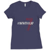 #IMWITHKAP (f155) Ladies Fitted T-Shirt