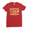 I Love Someone with Sarcoma Cancer to The Moon and Back to Infinity Ladies Fitted T-Shirt