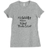 #IMWITHKAP (f129) Ladies Fitted T-Shirt