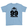 fortnite 99 problems - black Youth Tee