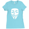 anonymous misteryous Ladies Fitted T-Shirt