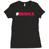 #murica Ladies Fitted T-Shirt