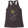 on the top (mountain) Racerback Tank