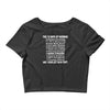 12 days of nursing Crop Top