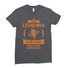 I am a Leukemia Cancer Survivor - What's Your Superpower? Ladies Fitted T-Shirt