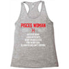 Pisces Woman Racerback Tank