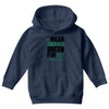 i wear emerald green for liver cancer awareness Youth Hoodie