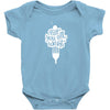 eat all you want 2 Baby Onesie