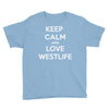 westlife white logo Youth Tee