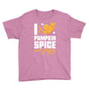 I Love Pumpkin Spice Everything Youth Tee