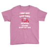 step kids white letter Youth Tee