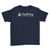 YoRHa White Logo Youth Tee