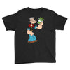 popeye spinach retro mens funny Youth Tee