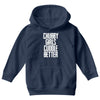 chubby girls cuddle better Youth Hoodie