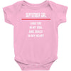 September Girl Baby Onesie