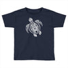 hawaiian turtle tribal art Toddler T-shirt