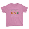 super mario chistmas ugly t shirts Youth Tee