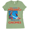 Sherlock Gnomes Ladies Fitted T-Shirt