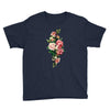 breast cancer flowers Youth Tee