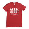 bottles 1965   mens funny Ladies Fitted T-Shirt