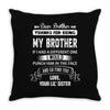 dear brother your lil siter 2400x3200 1 Throw Pillow