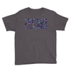 santa colorful glitter Youth Tee