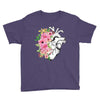 Heart And Flowers Youth Tee