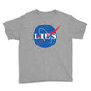 lies nasa logo Youth Tee