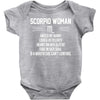 Scorpio Woman Baby Onesie