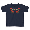 badassy with roses Toddler T-shirt