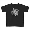 hawaiian turtle tribal art Toddler T-shirt