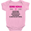Gemini Woman Baby Onesie
