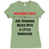 November Girls Ladies Fitted T-Shirt
