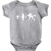 alien arith metic Baby Onesie