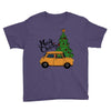 merry christmas car Youth Tee