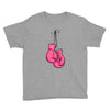 boxing gloves breast cancer Youth Tee