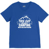 This Guy Loves Camping V-Neck Tee