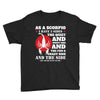 as a scorpio i have 3 sides Youth Tee