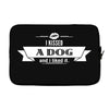 I Kissed A Dog And I Liked It Laptop cover