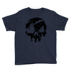 sea of theives skull Black Logo Youth Tee